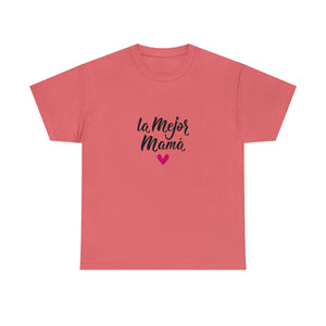 The Best Mom Spanish Unisex Heavy Cotton Tee