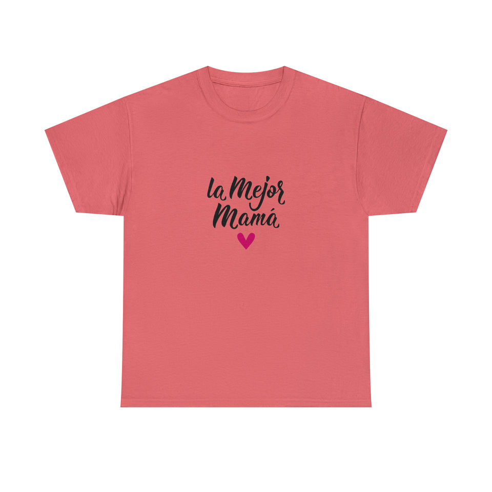 The Best Mom Spanish Unisex Heavy Cotton Tee