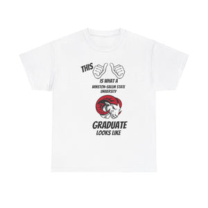 This Is What A WSSU Graduate Looks Like Unisex Heavy Cotton Tee