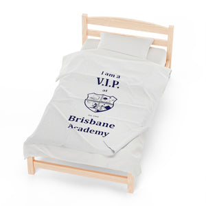 Brisbane Academy VIP Velveteen Plush Blanket