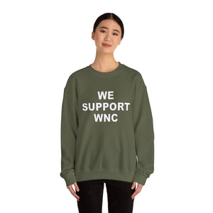 We Support WNC Unisex Heavy Blend™ Crewneck Sweatshirt