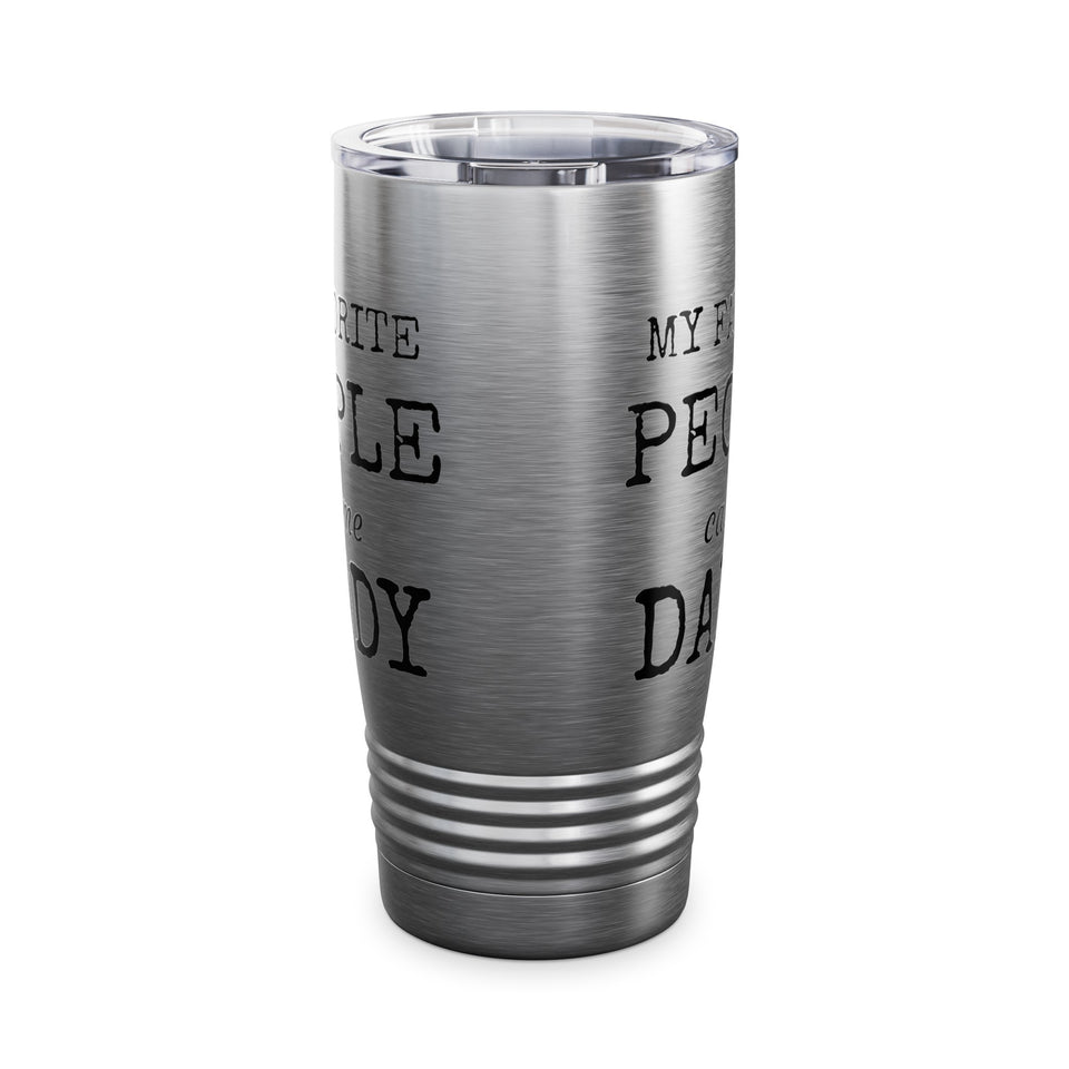 My Favorite People Ringneck Tumbler, 20oz