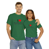 I Love Butterflies Unisex Heavy Cotton Tee