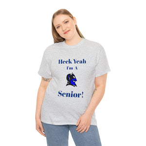 Heck Yeah I'm a Duke Senior Unisex Heavy Cotton Tee