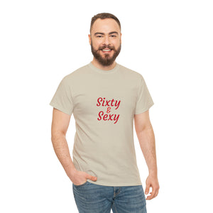 Sixty Unisex Heavy Cotton Tee