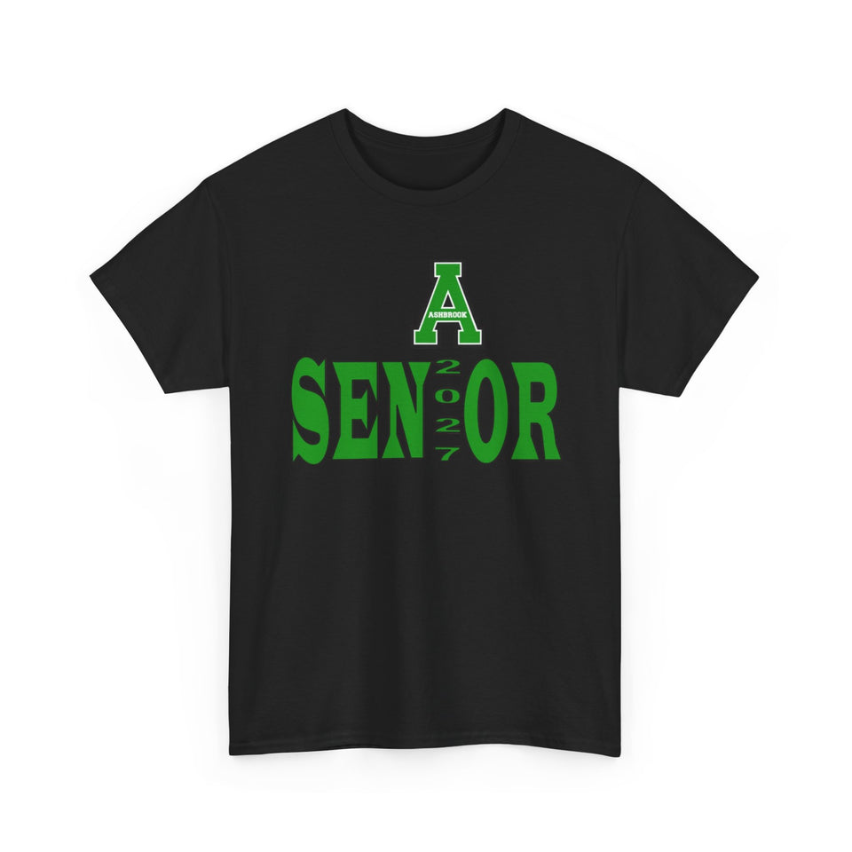 Ashbrook HS Senior 2027 Unisex Heavy Cotton Tee