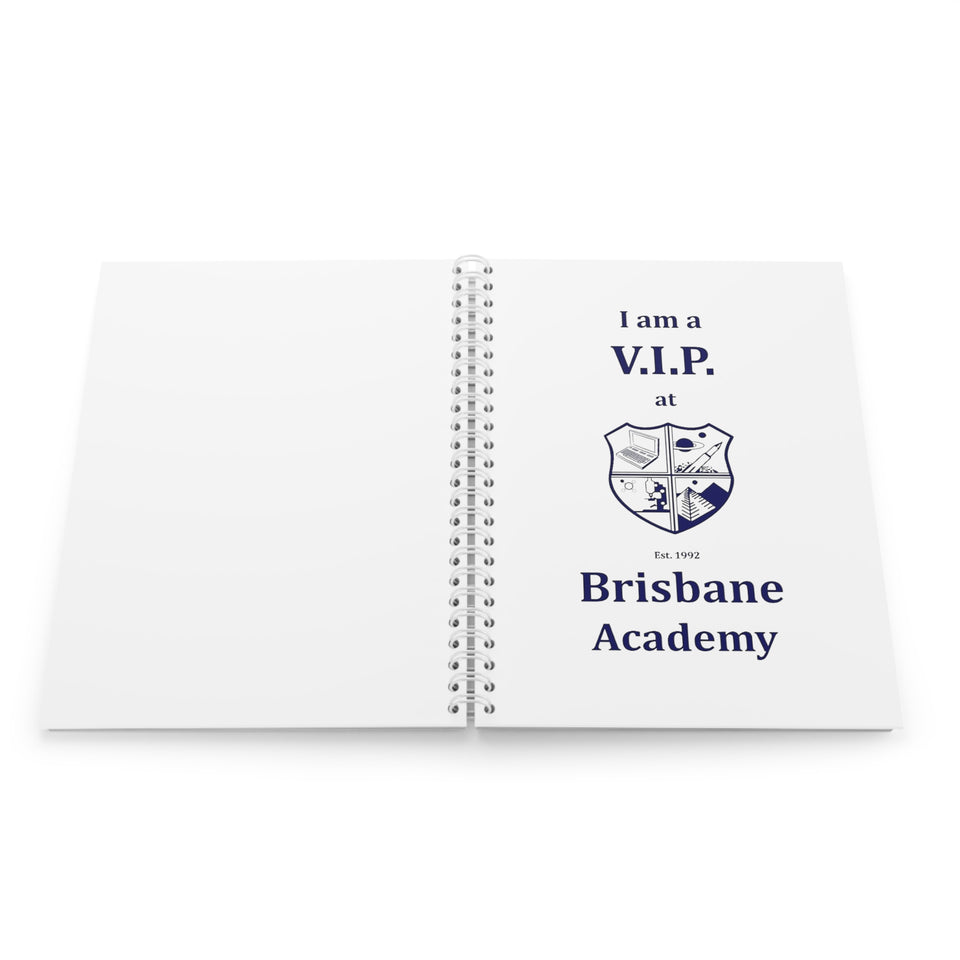 Brisbane Academy VIP Spiral Notebook