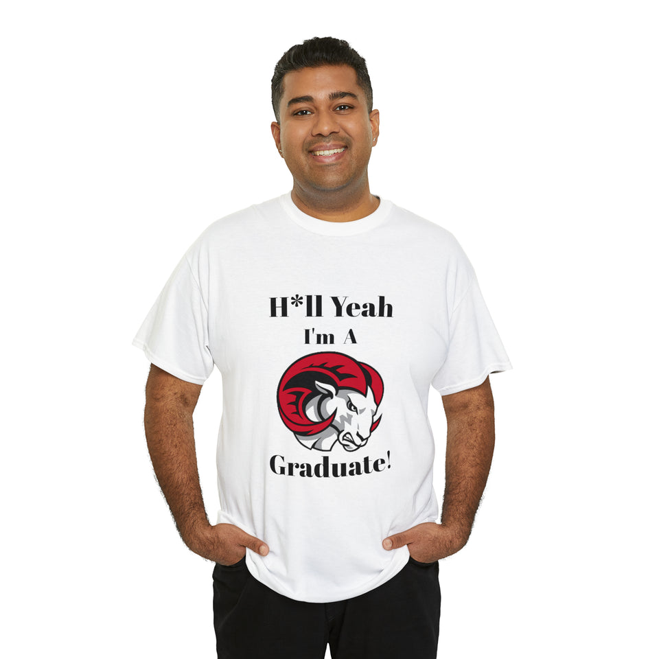 H*ll Yeah WSSU Graduate Class of 2024 Unisex Heavy Cotton Tee