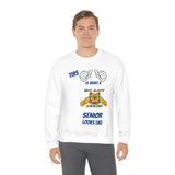 This Is What A NC A&T Senior Looks Like Unisex Heavy Blend™ Crewneck Sweatshirt