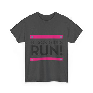 Black Girls Run Unisex Heavy Cotton Tee