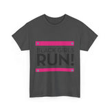 Black Girls Run Unisex Heavy Cotton Tee