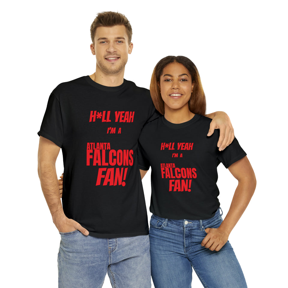 Atlanta Falcons Football Unisex Heavy Cotton Tee