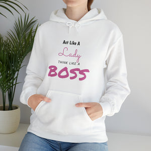 Specialty Act Like A Lady Hooded Sweatshirt