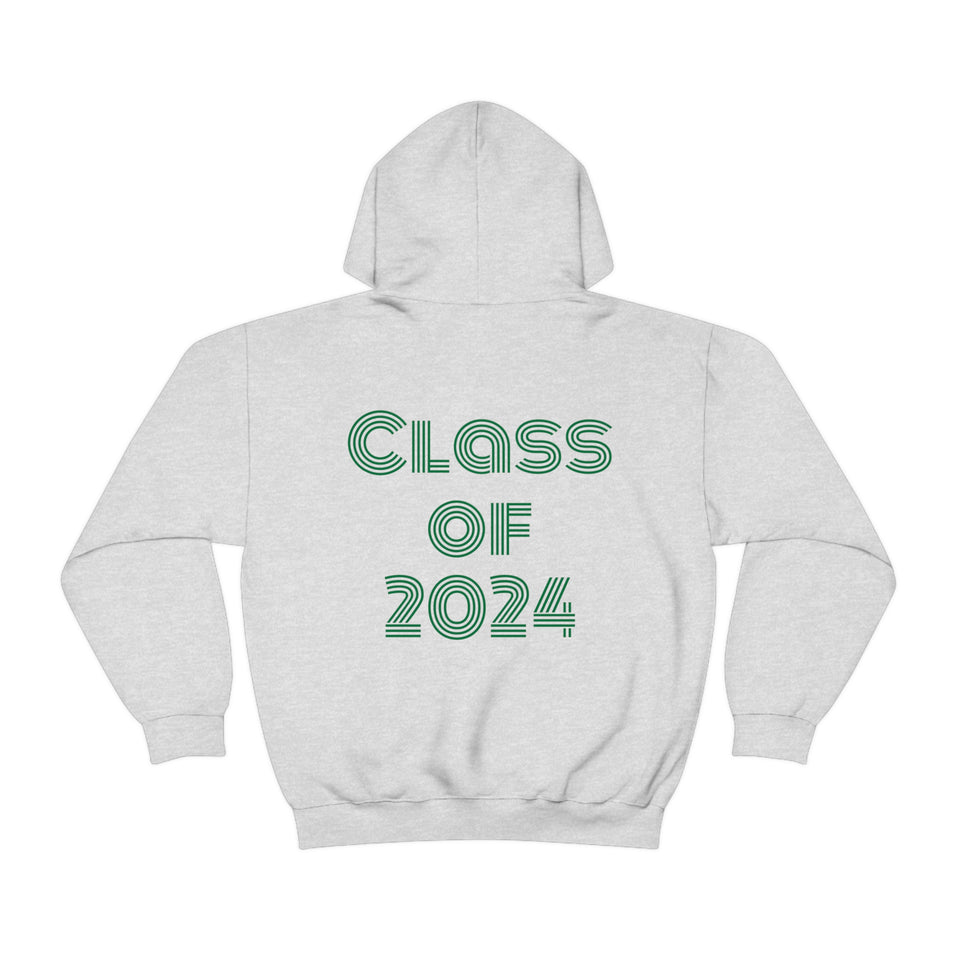 Heck Yeah I'm A UNCC Senior Unisex Heavy Blend™ Hooded Sweatshirt