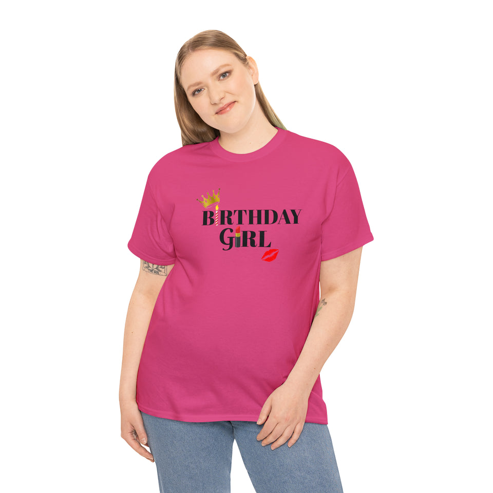 Birthday Girl Unisex Heavy Cotton Tee