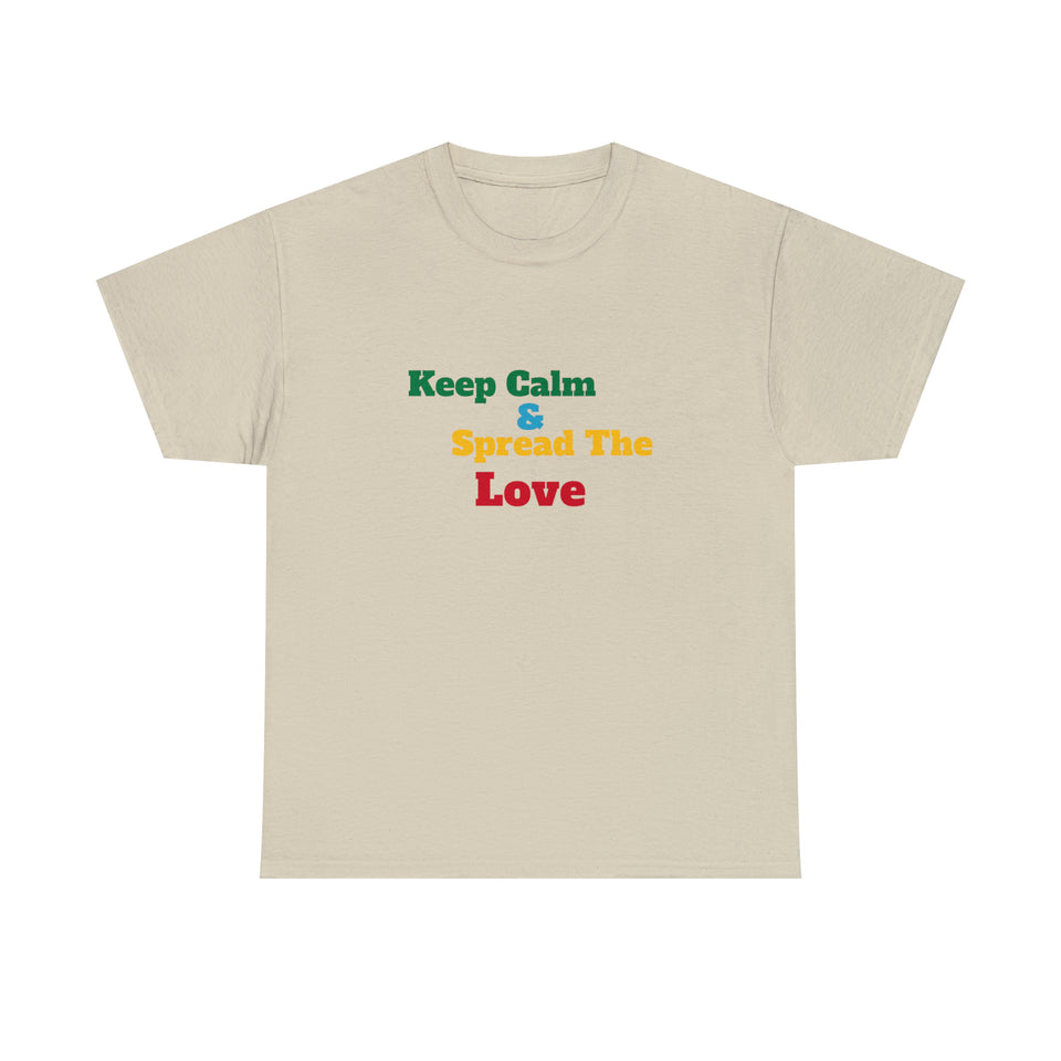 Keep Calm Unisex Heavy Cotton Tee