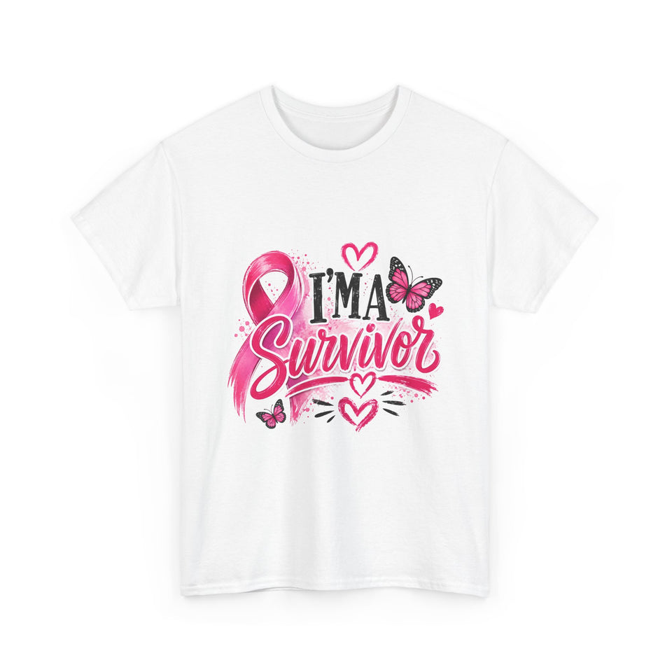 Breast Cancer Awareness Unisex Heavy Cotton Tee
