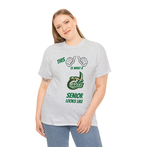 This Is What A UNCC Senior Looks Like Unisex Heavy Cotton Tee