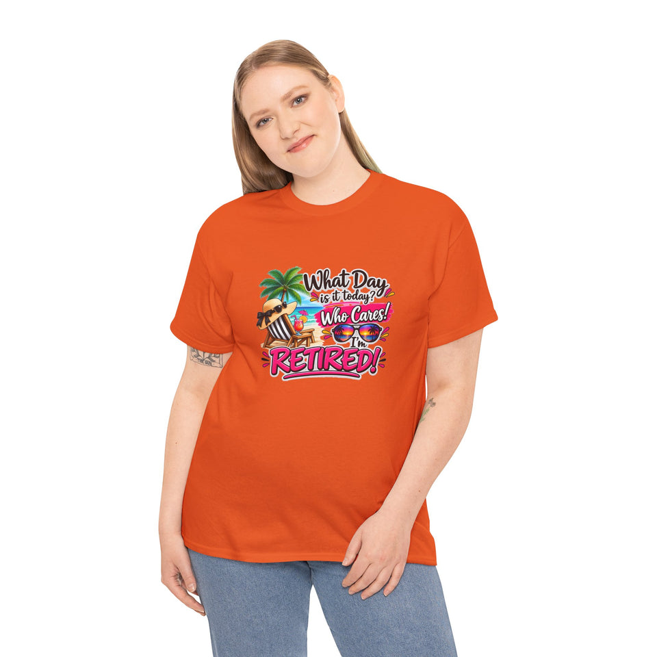 What Day Is It Today? Unisex Heavy Cotton Tee