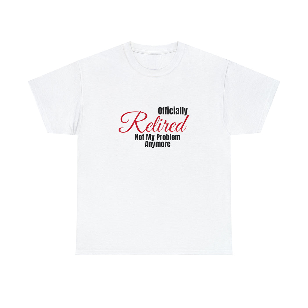 Officially Retired Unisex Heavy Cotton Tee