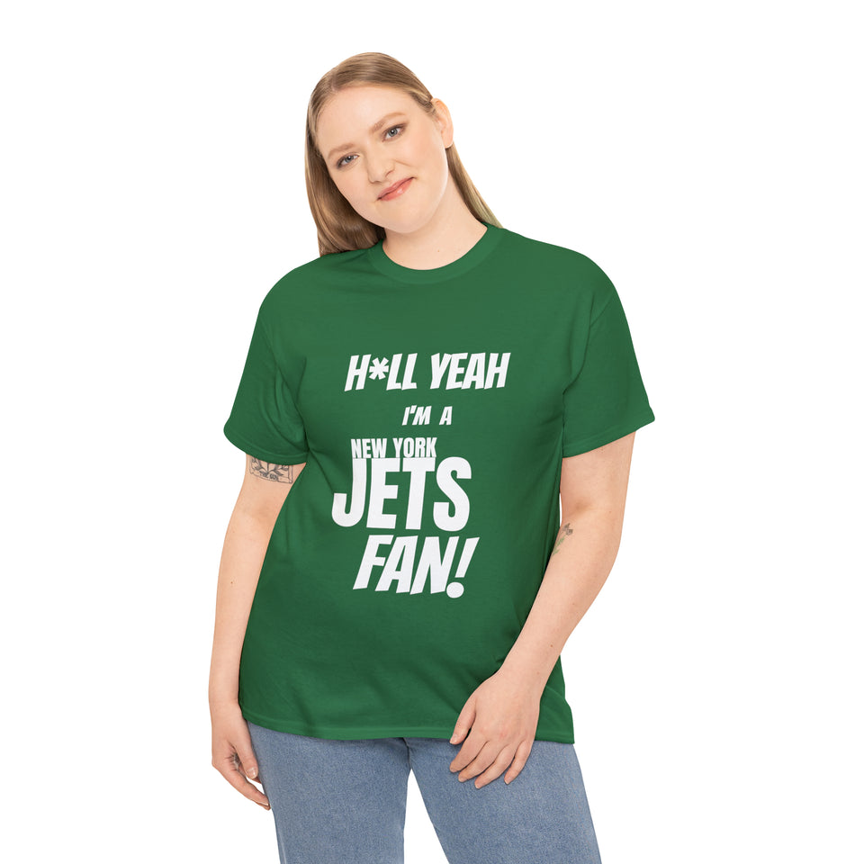 New York Jets Football Unisex Heavy Cotton Tee