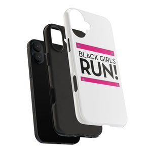 Black Girls Run Tough Phone Cases