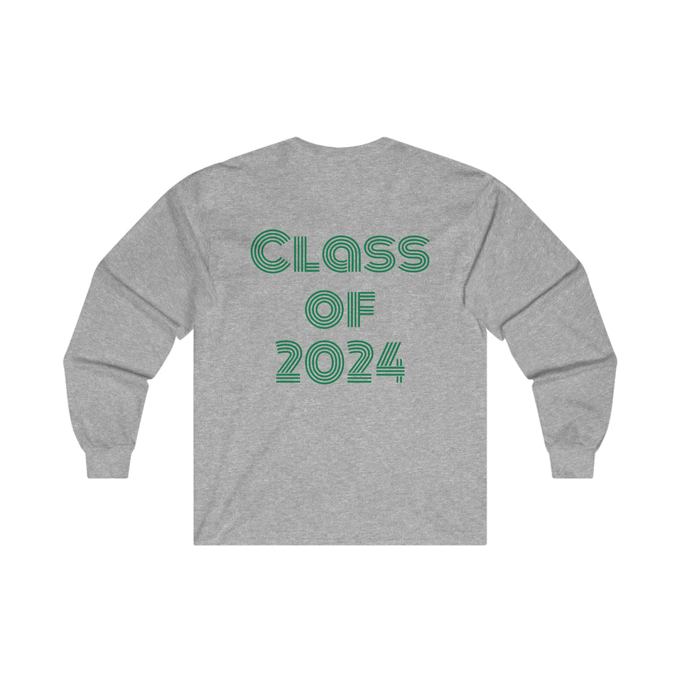 Heck Yeah I'm A UNC Charlotte Senior Ultra Cotton Long Sleeve Tee