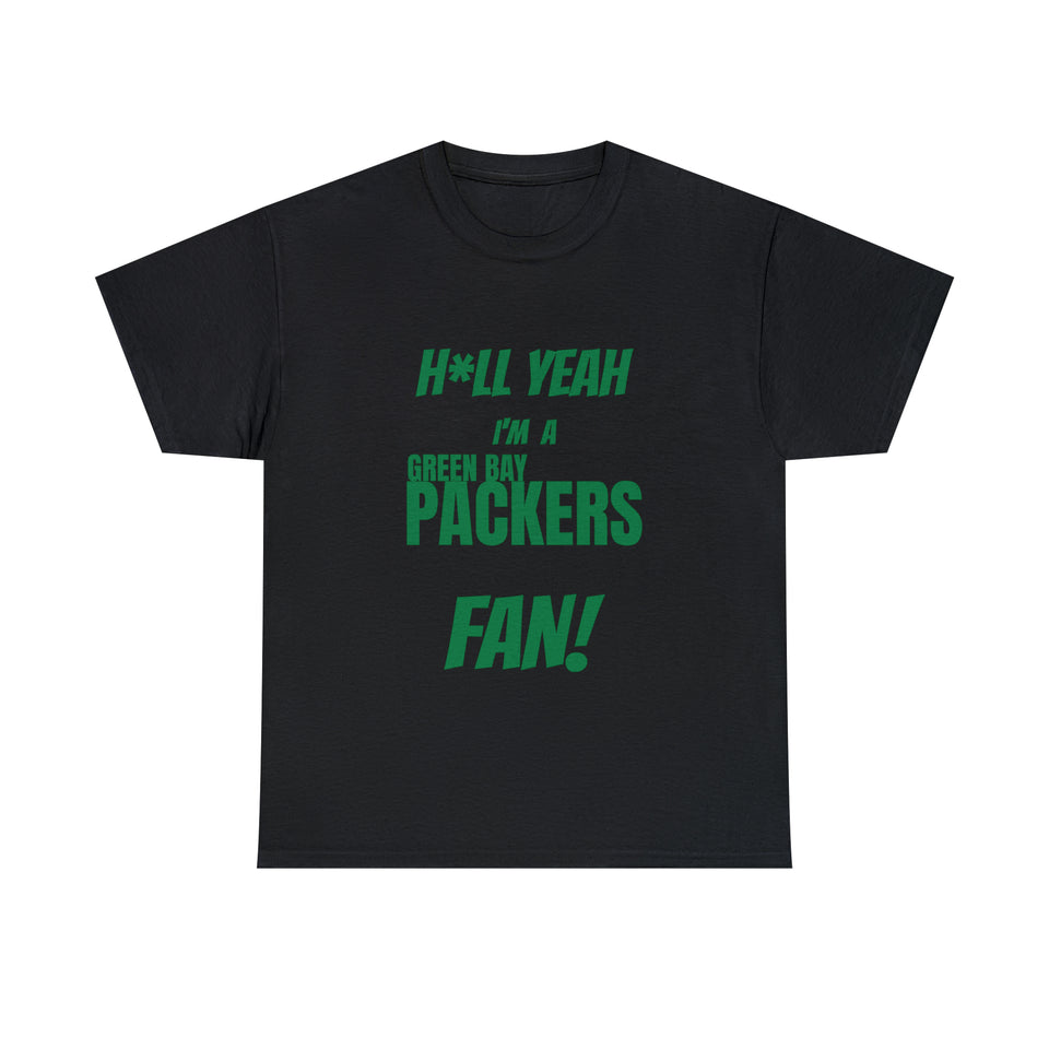 Green Bay Packers Football Unisex Heavy Cotton Tee