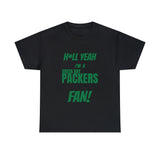 Green Bay Packers Football Unisex Heavy Cotton Tee