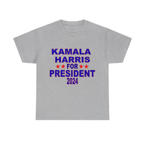 Kamala Harris for President Unisex Heavy Cotton Tee