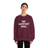 We Support WNC Unisex Heavy Blend™ Crewneck Sweatshirt