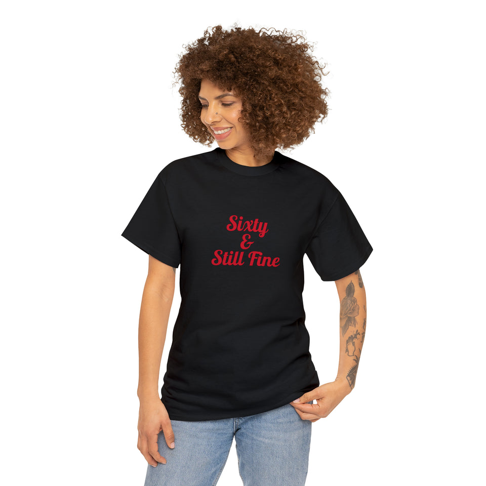 Sixty Unisex Heavy Cotton Tee