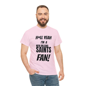 New Orleans Saints Football Unisex Heavy Cotton Tee