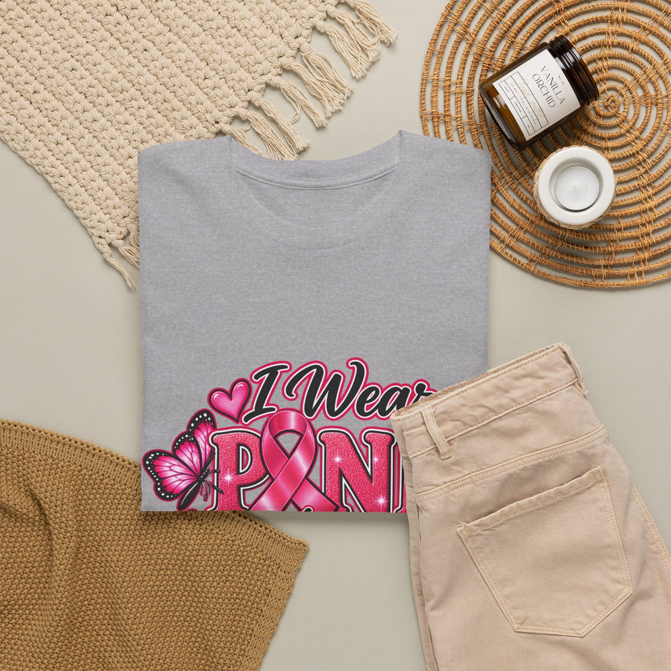 Breast Cancer Awareness Best Friend Unisex Heavy Cotton Tee