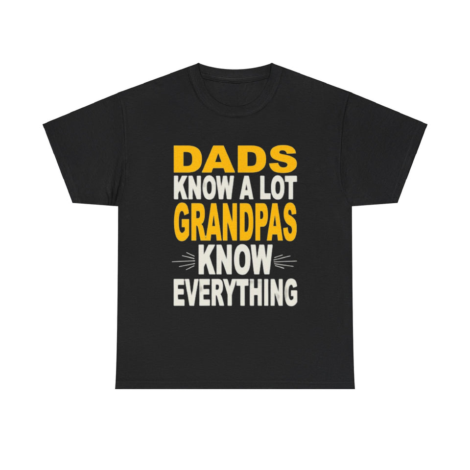 Grandpas Know Everything Unisex Heavy Cotton Tee