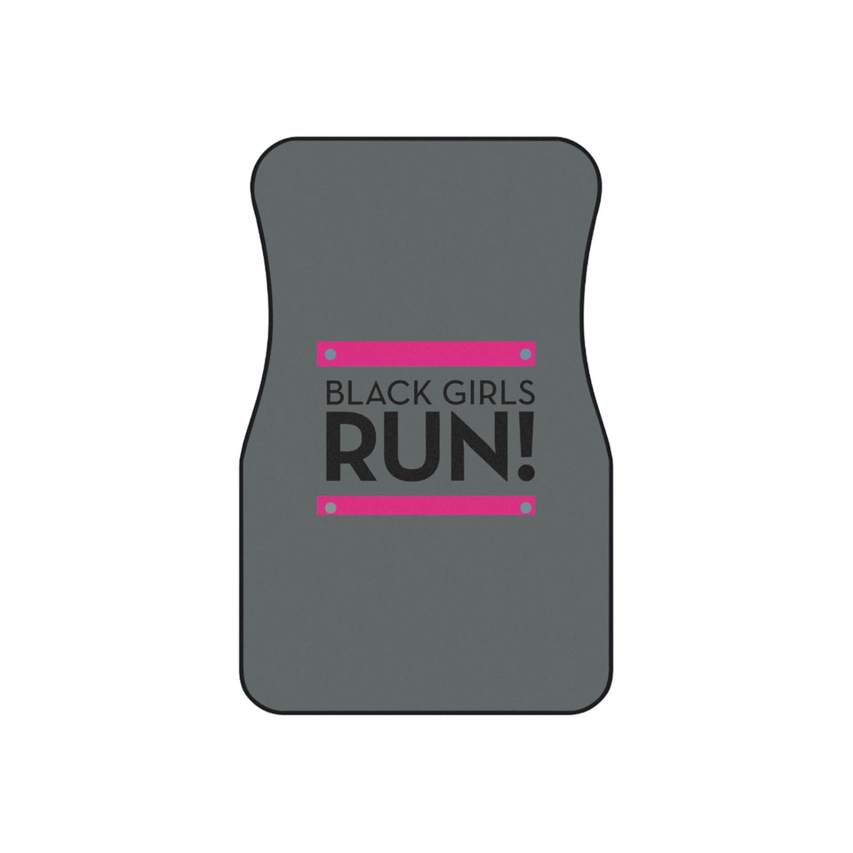 Black Girls Run Car Mats (Set of 4)