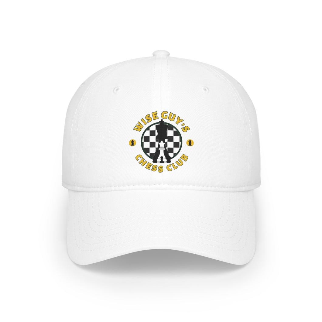 Wise Guy's Chess Club Low Profile Baseball Cap