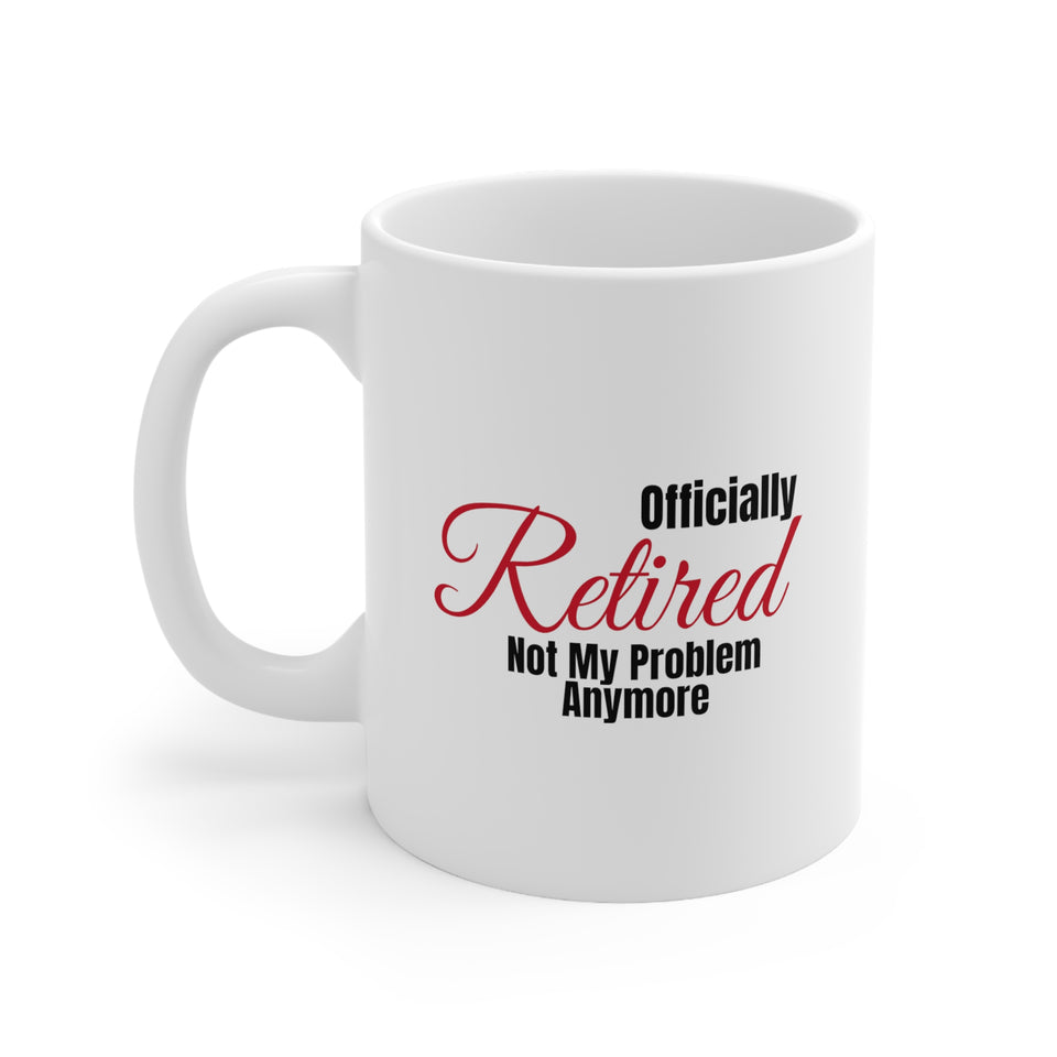 Officially Retired Ceramic Mug 11oz