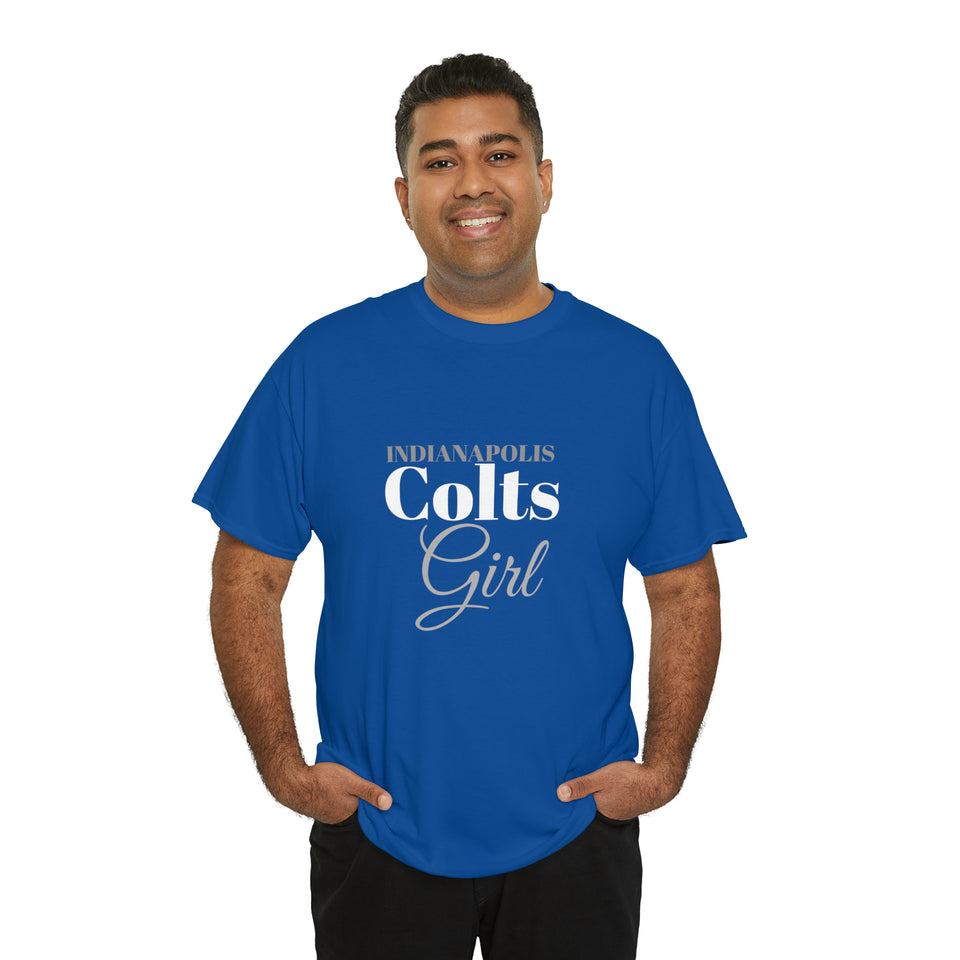 Indianapolis Colts Girl Unisex Heavy Cotton Tee