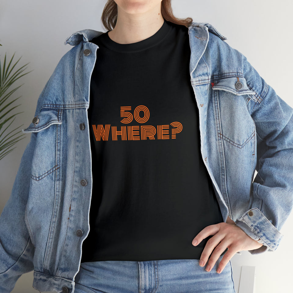 Fifty Unisex Heavy Cotton Tee