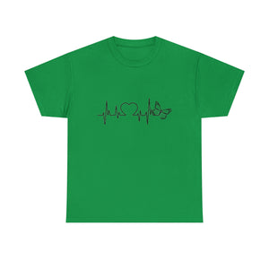 Love Butterflies Unisex Heavy Cotton Tee