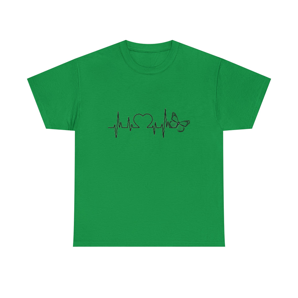 Love Butterflies Unisex Heavy Cotton Tee