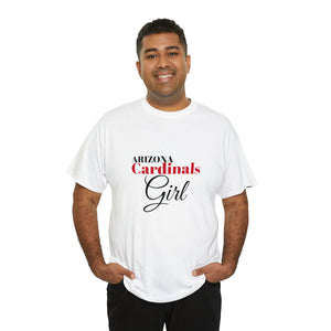 Arizona Cardinals Girl Unisex Heavy Cotton Tee