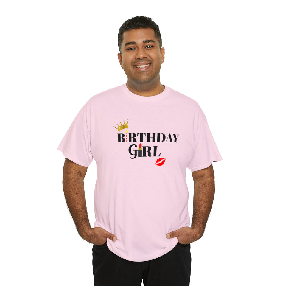 Birthday Girl Unisex Heavy Cotton Tee