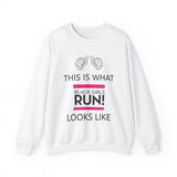 Black Girls Run Unisex Heavy Blend™ Crewneck Sweatshirt