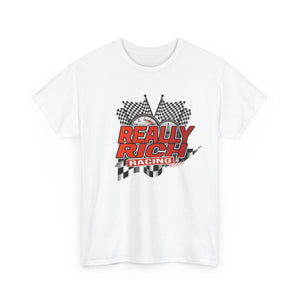 Really Rich Racing (Red) Unisex Heavy Cotton Tee