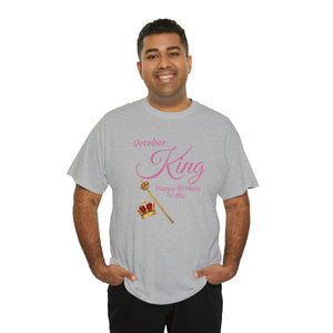 October King Unisex Heavy Cotton Tee