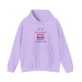 Black Girls Run Unisex Heavy Blend™ Hooded Sweatshirt