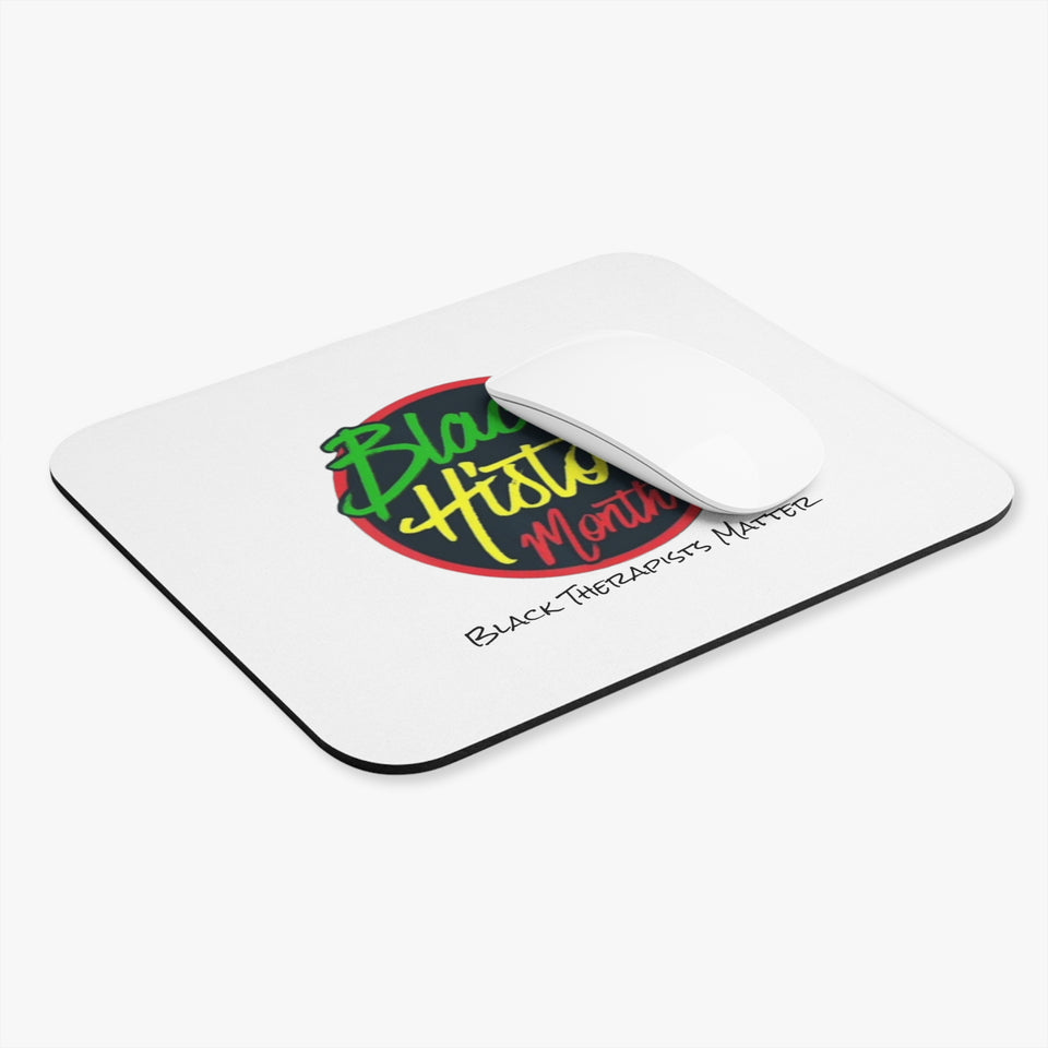 Black Therapists Matter Mouse Pad (Rectangle)