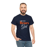 Chicago Bears Girl Unisex Heavy Cotton Tee